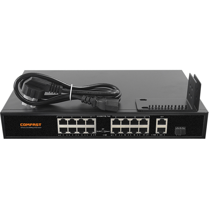 2 Gigabit Uplink портов 1 Гбит SFP порта 802.3af/at POE сетевой коммутатор 16 портов 10/100/M CF-SF1162P
