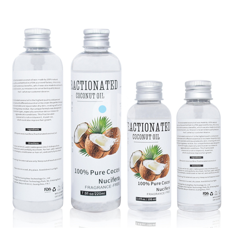 Wholesale 100% Natural Organic Fractionated Coconut Oil Hydrogenated Coconut Oil Virgin Coconut Oil