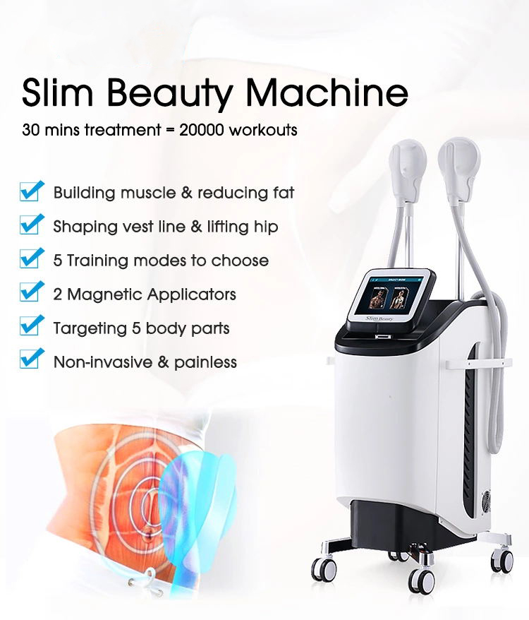 Emslim Hifem строительный мускул, имитирующий электромагнитные ЭМС, скульптурная машина, имитирующая скульптуру btl, имитирующая мышечную стимуляцию