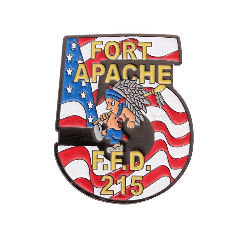 Индивидуальная металлическая сувенирная булавка с лацканами America Fort APEX