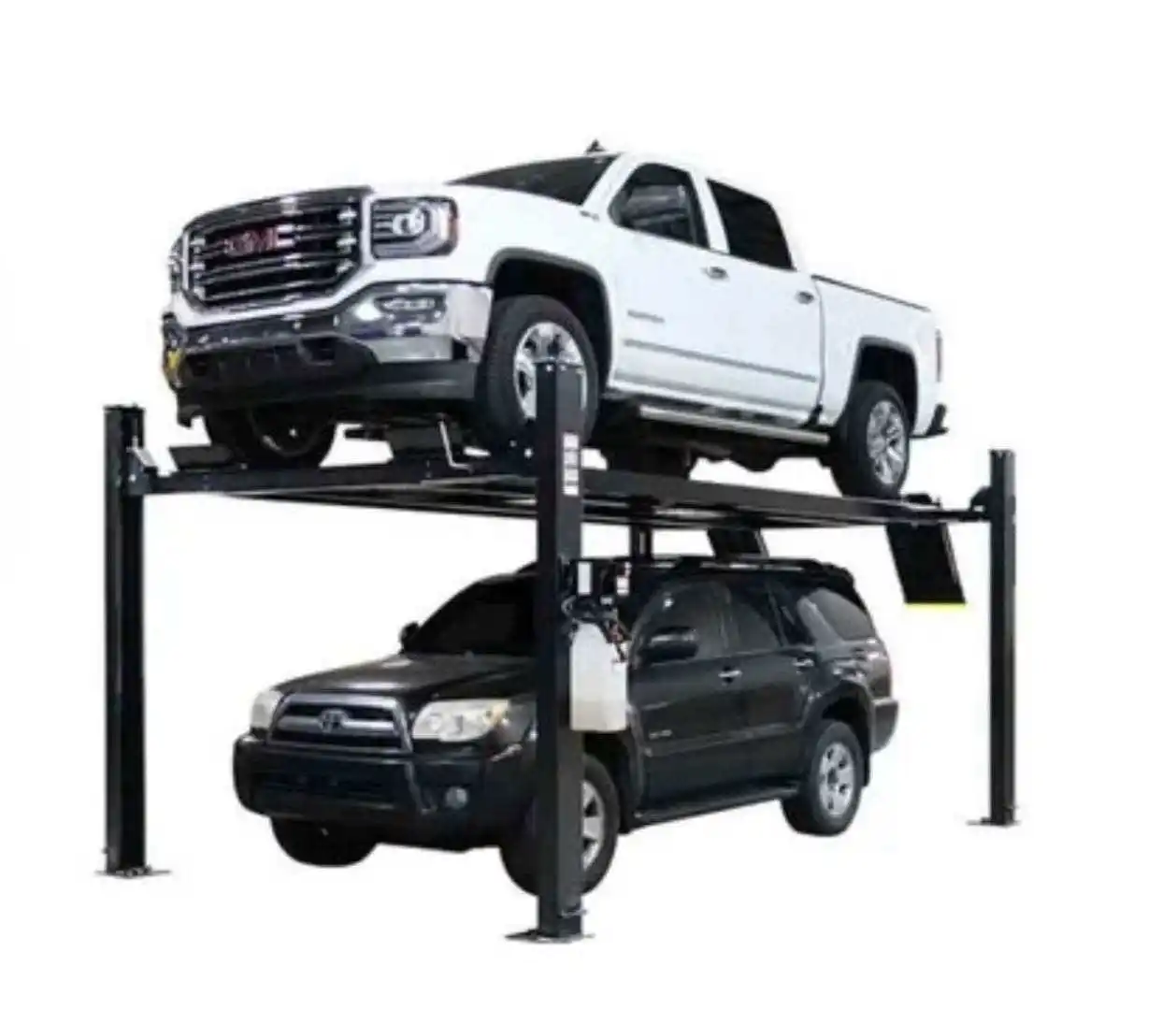car lifts for home garage Four post car parking garage lift for car garage equipment  4 post lift