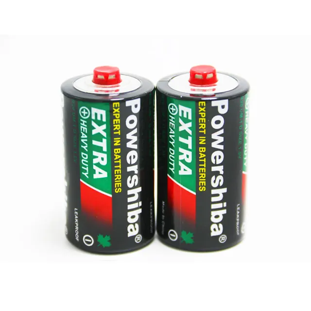 Powershiba brand 1.5v top quality um-1 r20 battery for Ethiopia