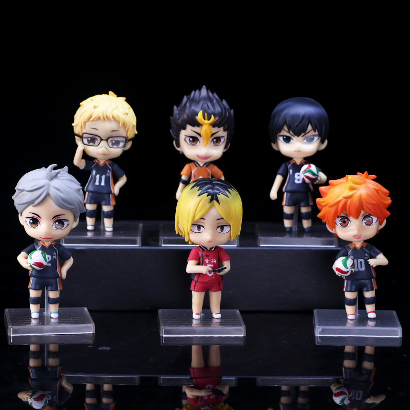 Фигурки героев Haikyuu 6 шт./компл. Хината шоё Оикава Тору козуме кенма кагеяма тобио игрушки 10 см