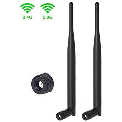 2,4G 5,8G wifi Двойная антенна wifi резиновая антенна с кабелем ipex