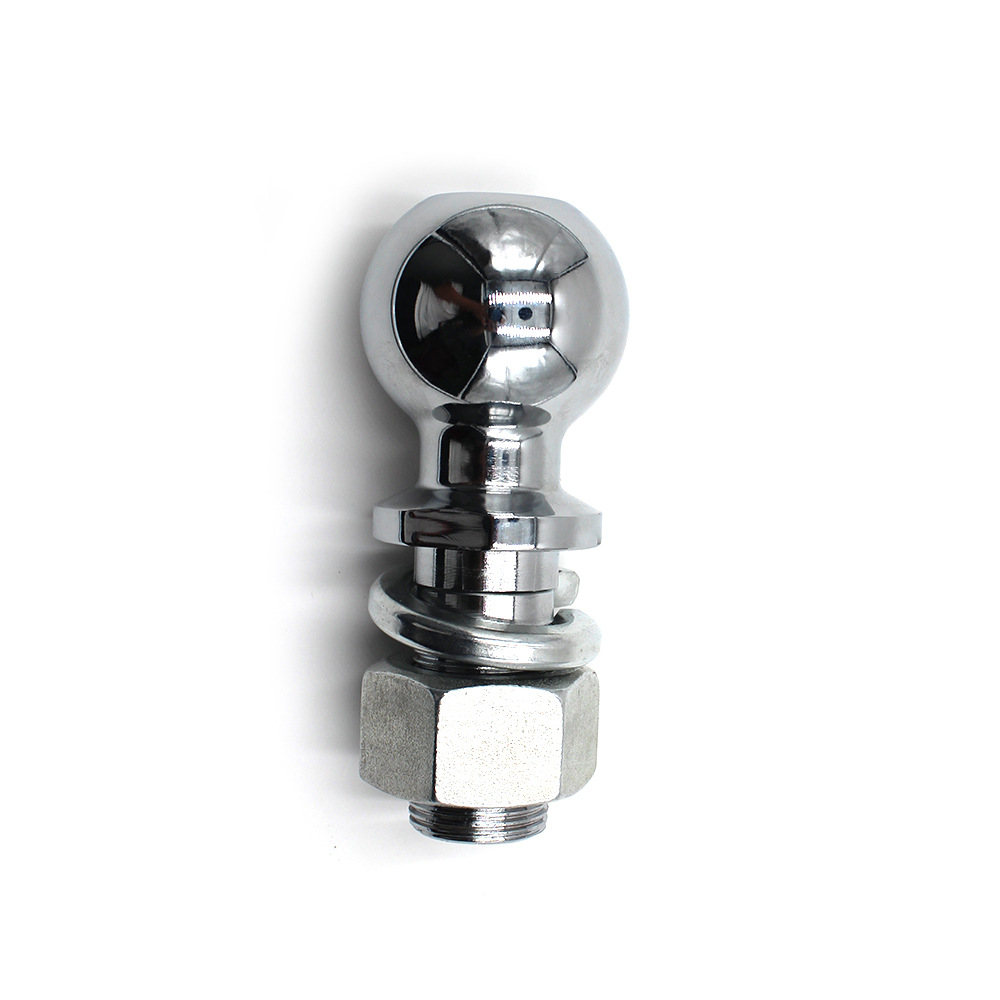 chrome plated Steel 50 mm rod diameter Trailer hitch lock ball