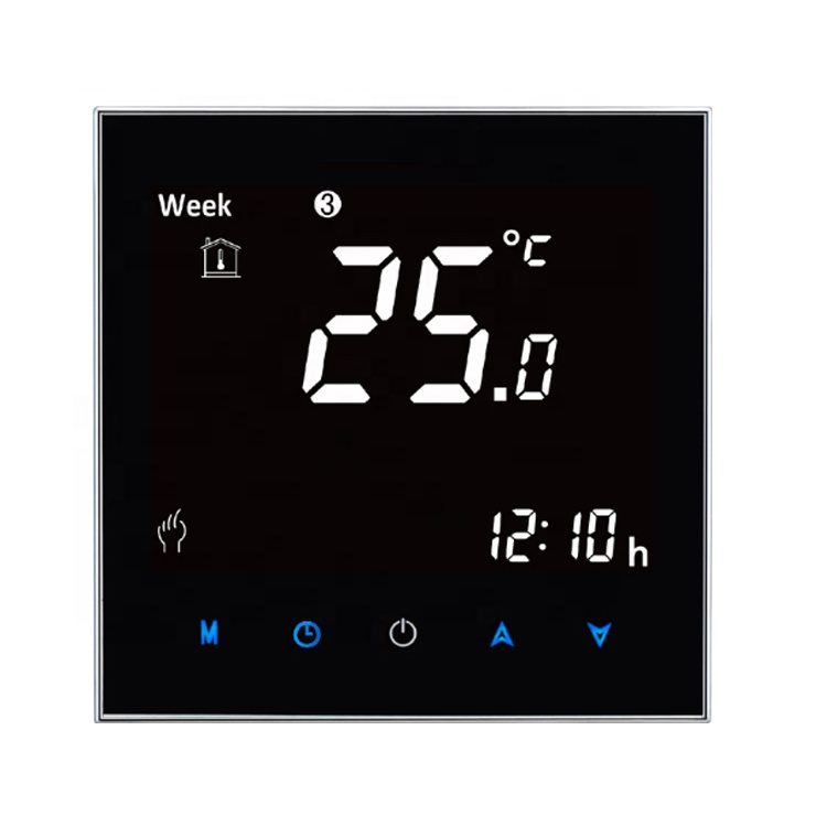 Programmable room temperature regulator smart room electric heating digital touch screen room thermostat for floor heating