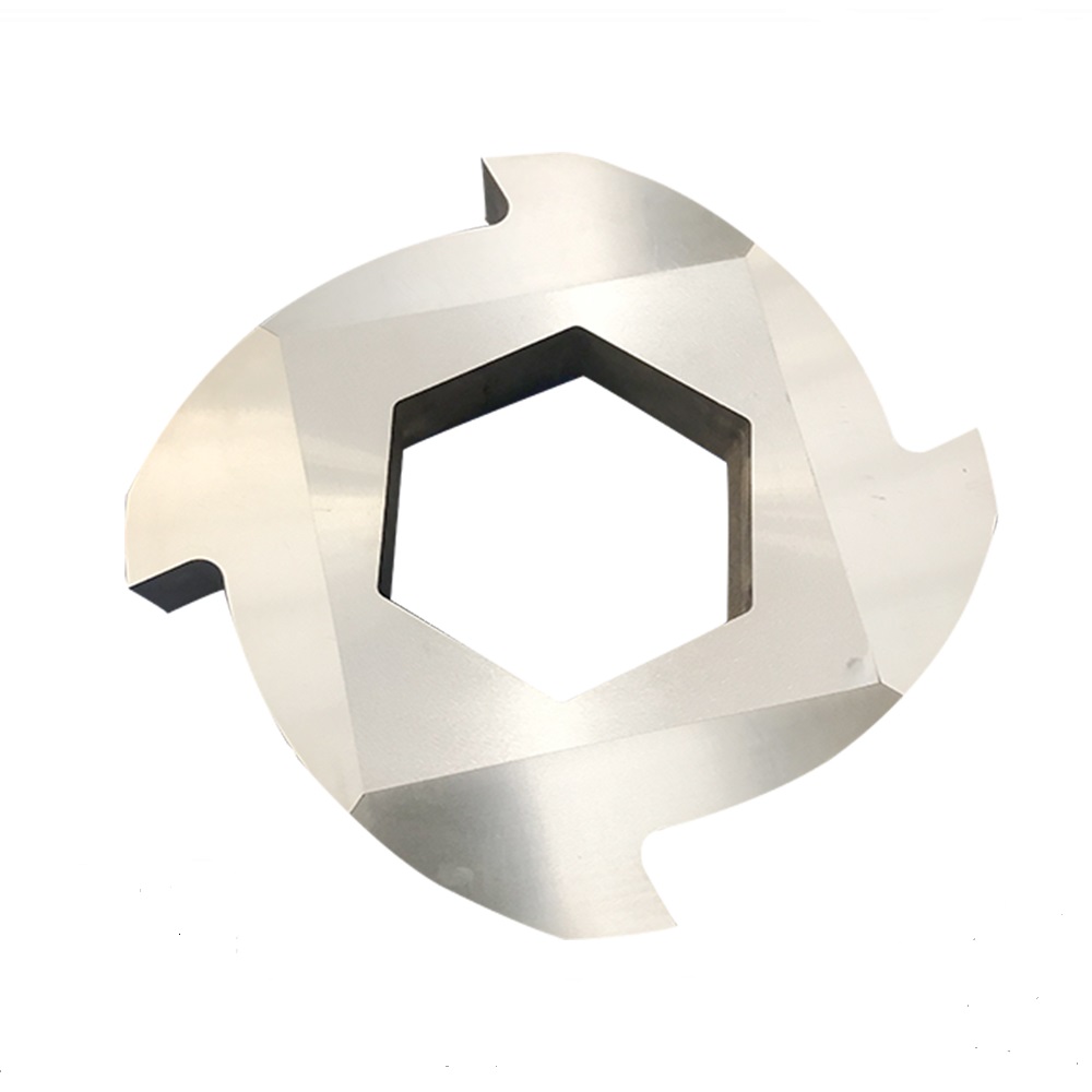 Tungsten Carbide welded Shredder Blades Double Shafts Knives Fast Delivery