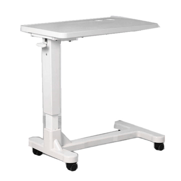 Adjustable Abs High Quality Medical Work Beside Table Movable Hospital Dinner Overbed Table
