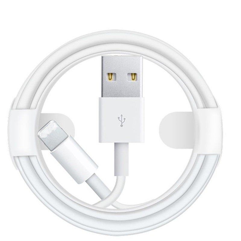 1m 2m Оригинальное Освещение USB Кабель зарядного устройства для синхронизации данных для Apple iPhone 6 6s 7 8 плюс размер 11 12 Pro XS Max мини X XR 5S iPad зарядки Кабели
