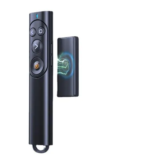 Recharging Power 2.4G wireless Presenter Laser Pointer with USB + type C receiver for notebook
