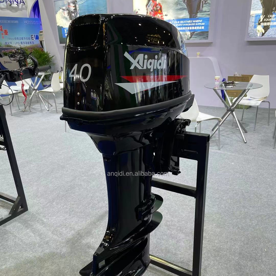 Aiqidi лодочный мотор 40hp 2-х тактный ручной начать производство длинного шпинделя для yamaha Универсальный