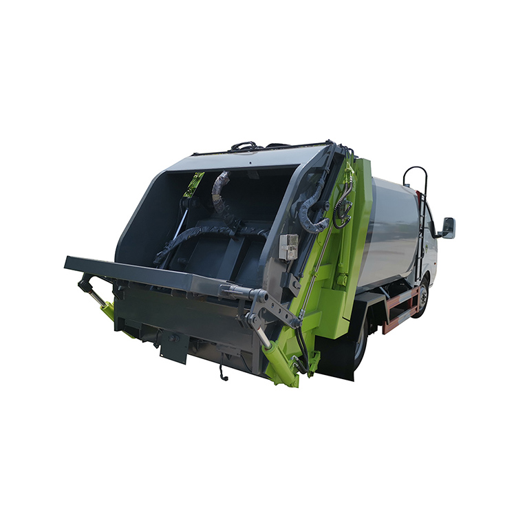 Brand new 95hp 500kg payload 6m urban compressed waste collection truck