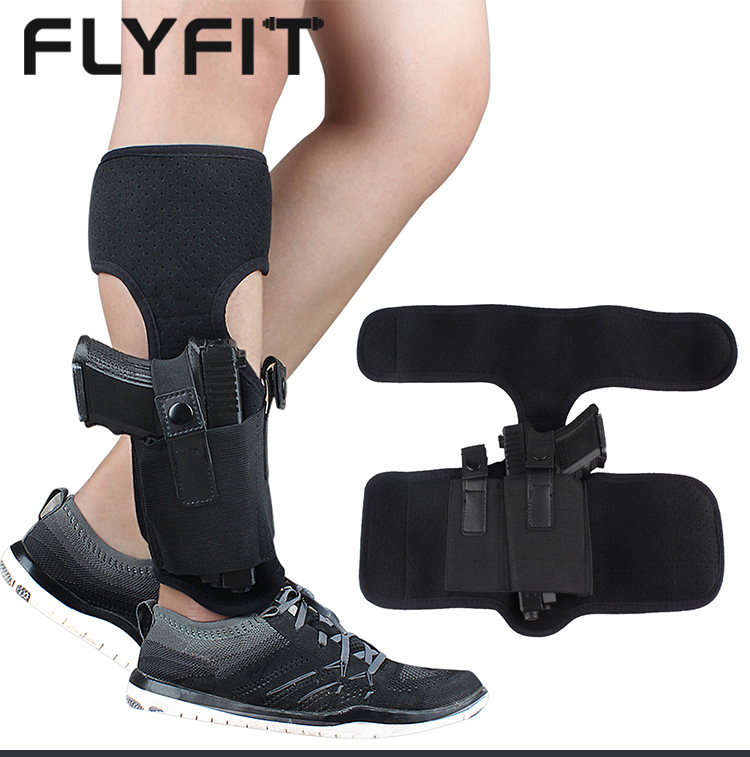 Кобура FLYFIT для пистолета, тактическая кобура для ног на щиколотке для скрытого ношения, универсальная кобура для пистолета
