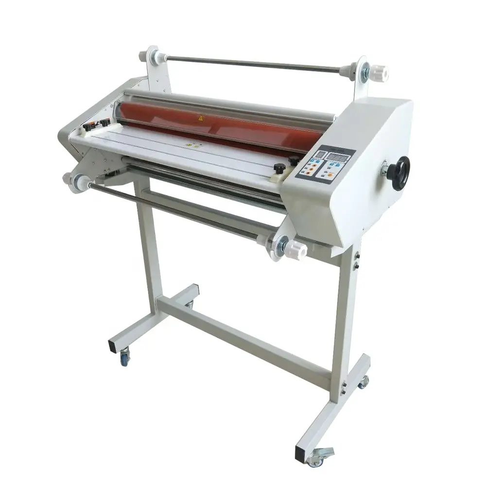 FM-650 25" Single & double sided paper film Hot and Cold Roll Laminator laminating machine