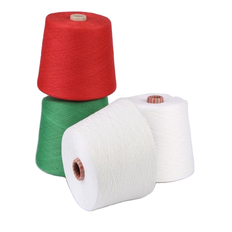 Hot Sale Dope Dyed 100% Color Polyester Yarn Spun