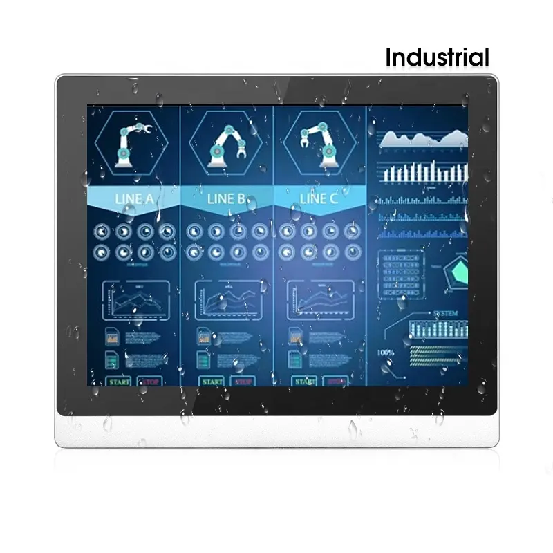 Touchthink Small Cheap 12 Inch General Open Frame Industrial Resistive Touch Screen Monitor