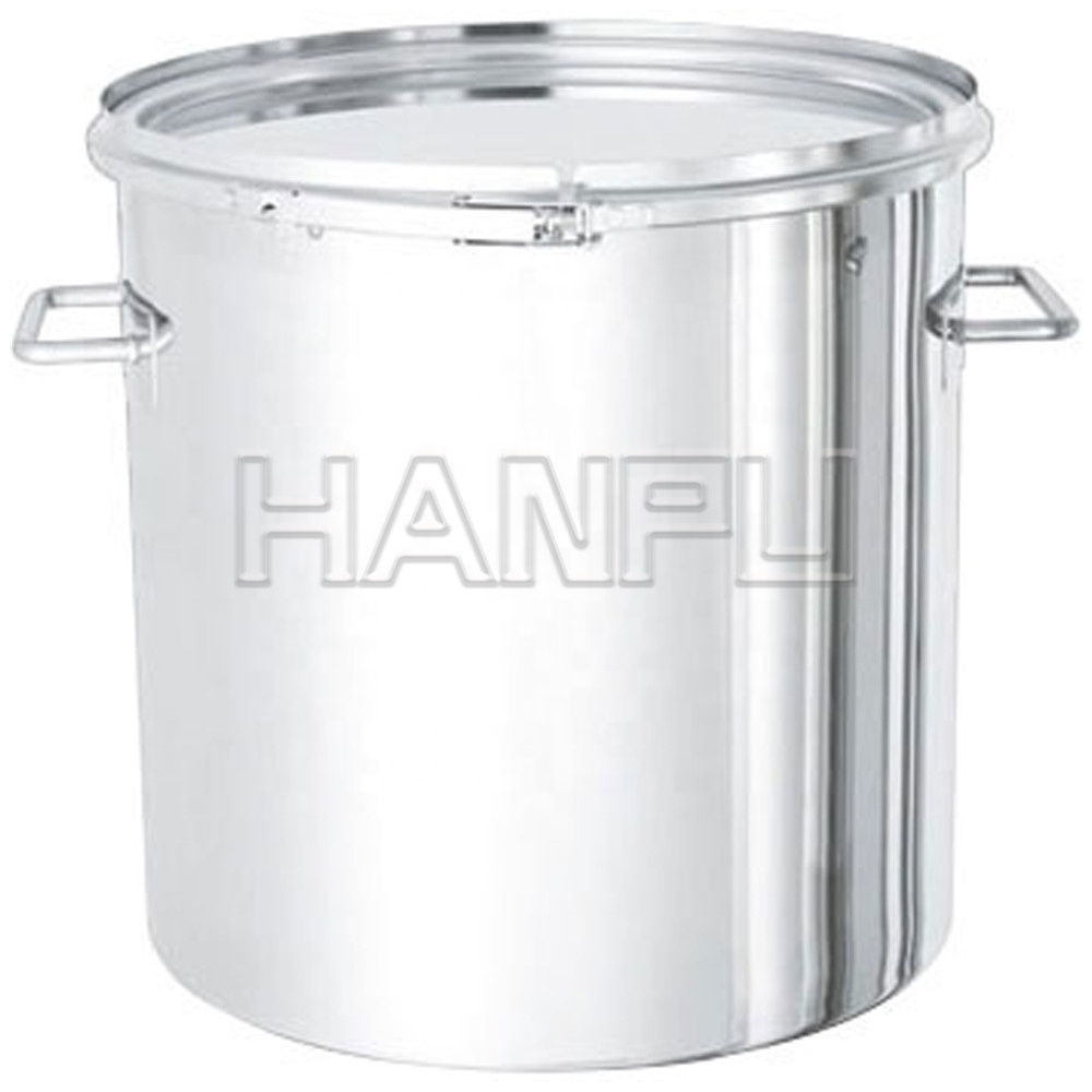 Stainless steel ethanol storage tank with jacket for keeping temperature