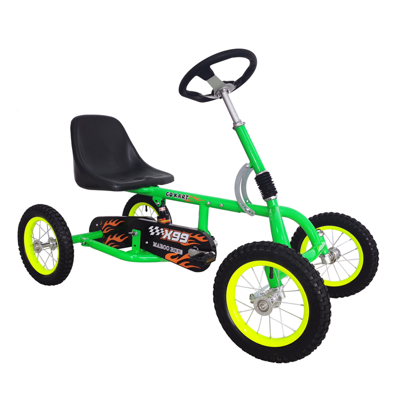 Super Max горячая Распродажа 12 "KART-01 четырехколесных транспортных средств для От 4 до 12 лет 12-дюймовый детский Берг педали картинг для детей