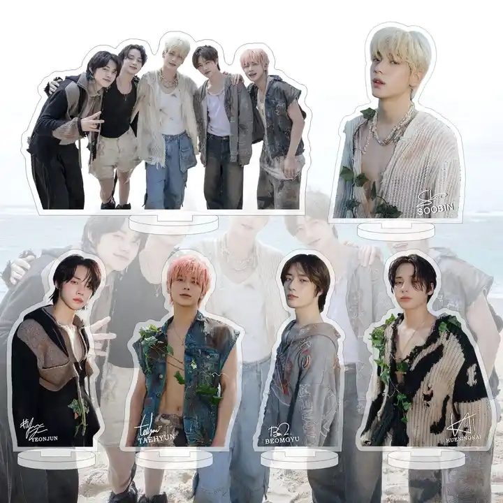 Оптовая продажа, прозрачная пластиковая акриловая подставка Kpop Idol Merch TX T