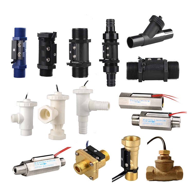 Factory supply air / liquid flow switch for dc water pump
