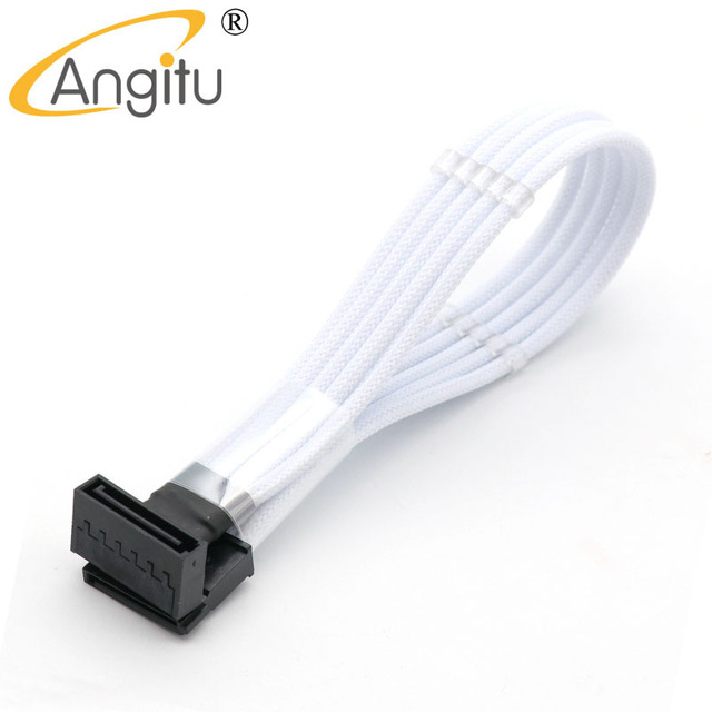 Высококачественный 18awg 30 см/12 дюймов, 15p Sata, разъем «Мама-папа», индивидуальный Sata кабель питания