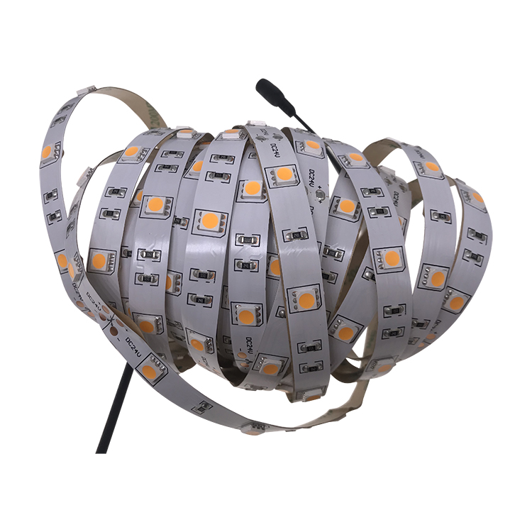 Светодиодная лента rgb ip65 5050 smd двойная 8 мм