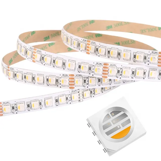 Led Strip 5050 4 In 1 RGBW Flexible Led Strip 5050 60leds/m 5m DC12V Led Strip Light SMD 5050 Led Light Strip