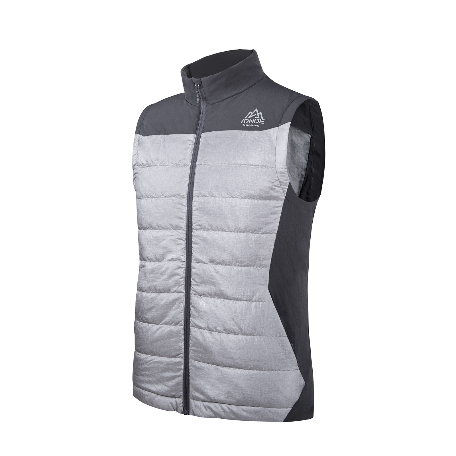 Spring Autumn Sport Men Vest Black Thinsulate Cotton Thermal Clothes Lightweight Breathable Outdoor Running Vests AONIJIE F5107