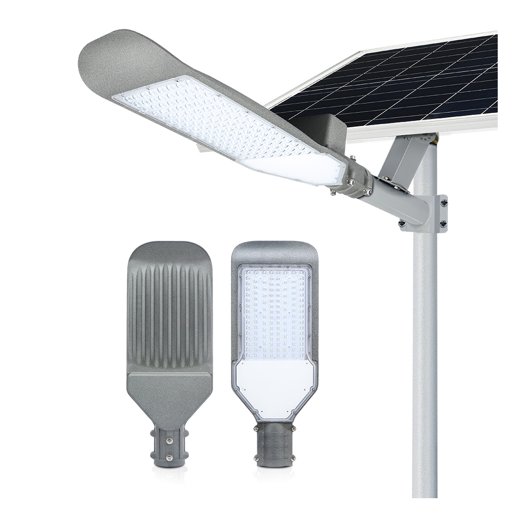 Kcd ce rohs smd ip67 100w 200w датчик движения, фотоэлемент, светодиодный Интеллектуальный солнечный уличный фонарь по разумной цене