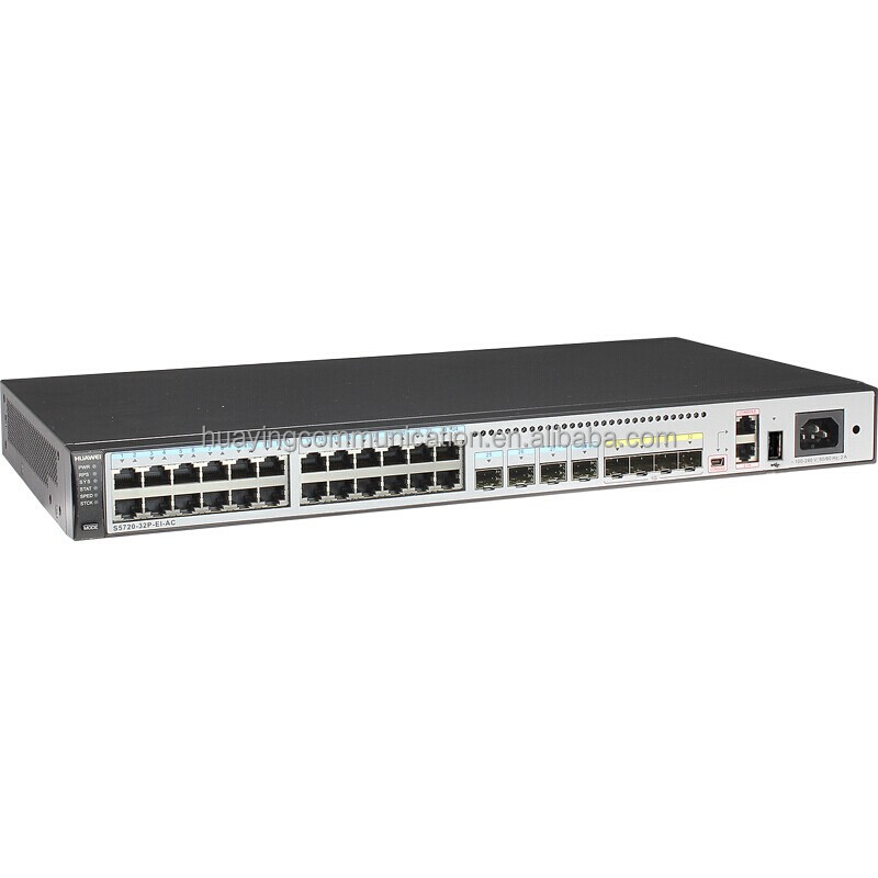 Специальное предложение; Низкая цена; С надписью huawei 24 порта SFP сетевой коммутатор gigabit S5720-32X-EI-24S-AC