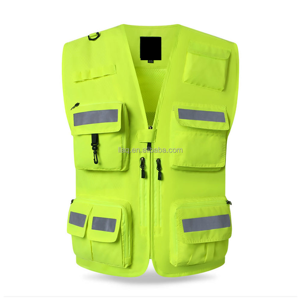 Xinliangli stock lots safety vest constructionhi vis vest with logo safty vest