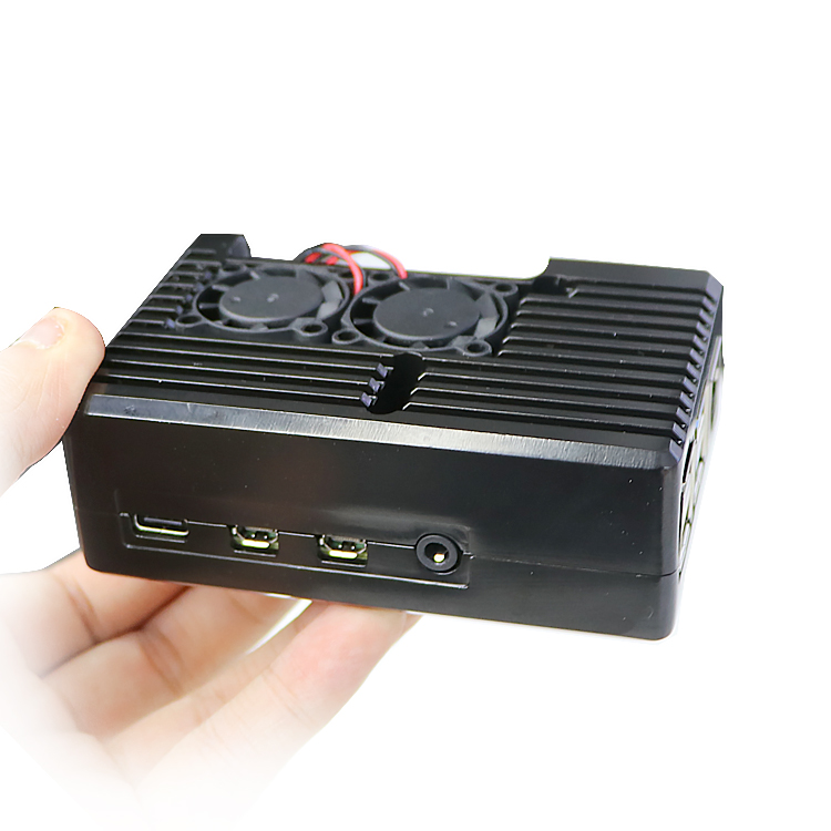 Алюминиевый пластиковый raspberry 3 4 Модель B охлаждающий raspberry pi чехол