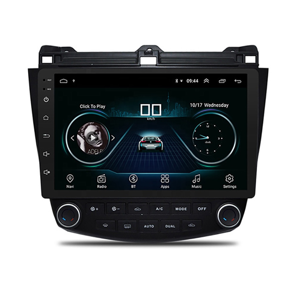 Автомагнитола Android для Honda Accord 2003-2007 10,1 дюймов Gps Автомобильный видео WiFi мультимедийный плеер BT автомобильная стереосистема