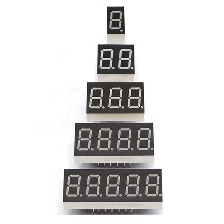 Wholesale Price FND White LED Two Digit 0.8'' 7 Segment Display Cc For Digital Clock 7 Segment Led Display