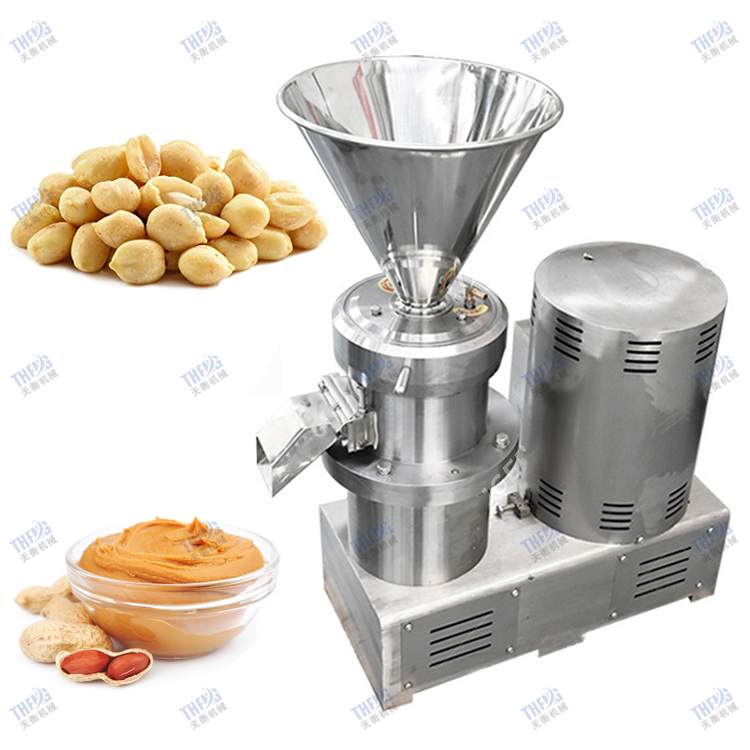Commercial Colloid Mill Cocoa Chili Paste Maker Peanut Butter Milling Machine