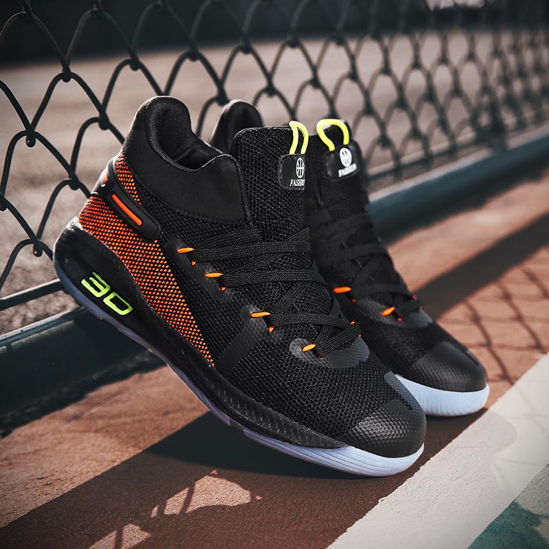 Cushioning Basketball Sneakers Men's High-top Custom Made Basketball Shoes for Men Outdoor Sports Sneakers Breathable Athletic