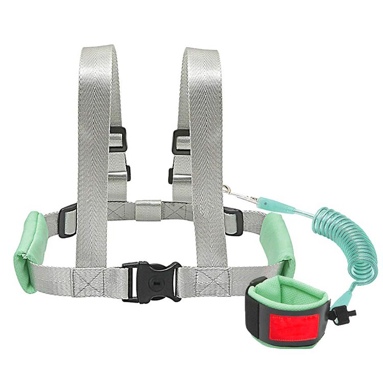 Custom Baby Safety Walking Harness with Anti Lost Wrist Link