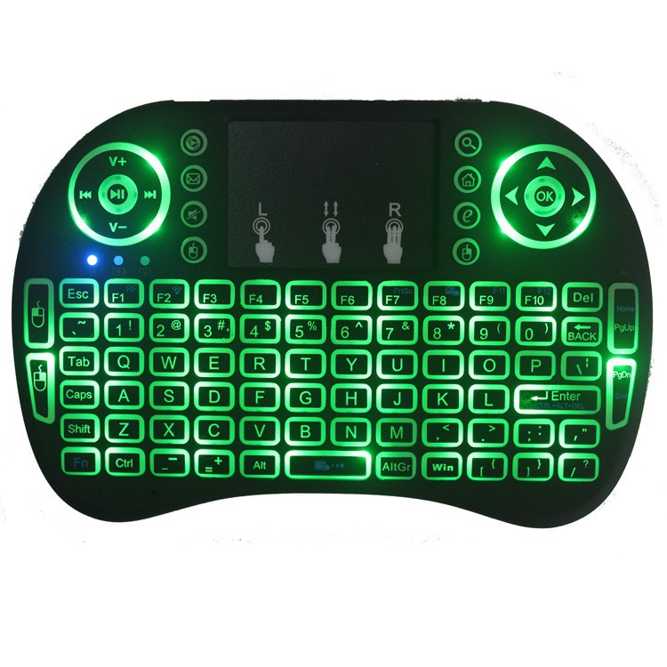 AIWO Customized Available OEM Accept Teclado Personalizadnos Stylish Unique Keyboard una mano teclado