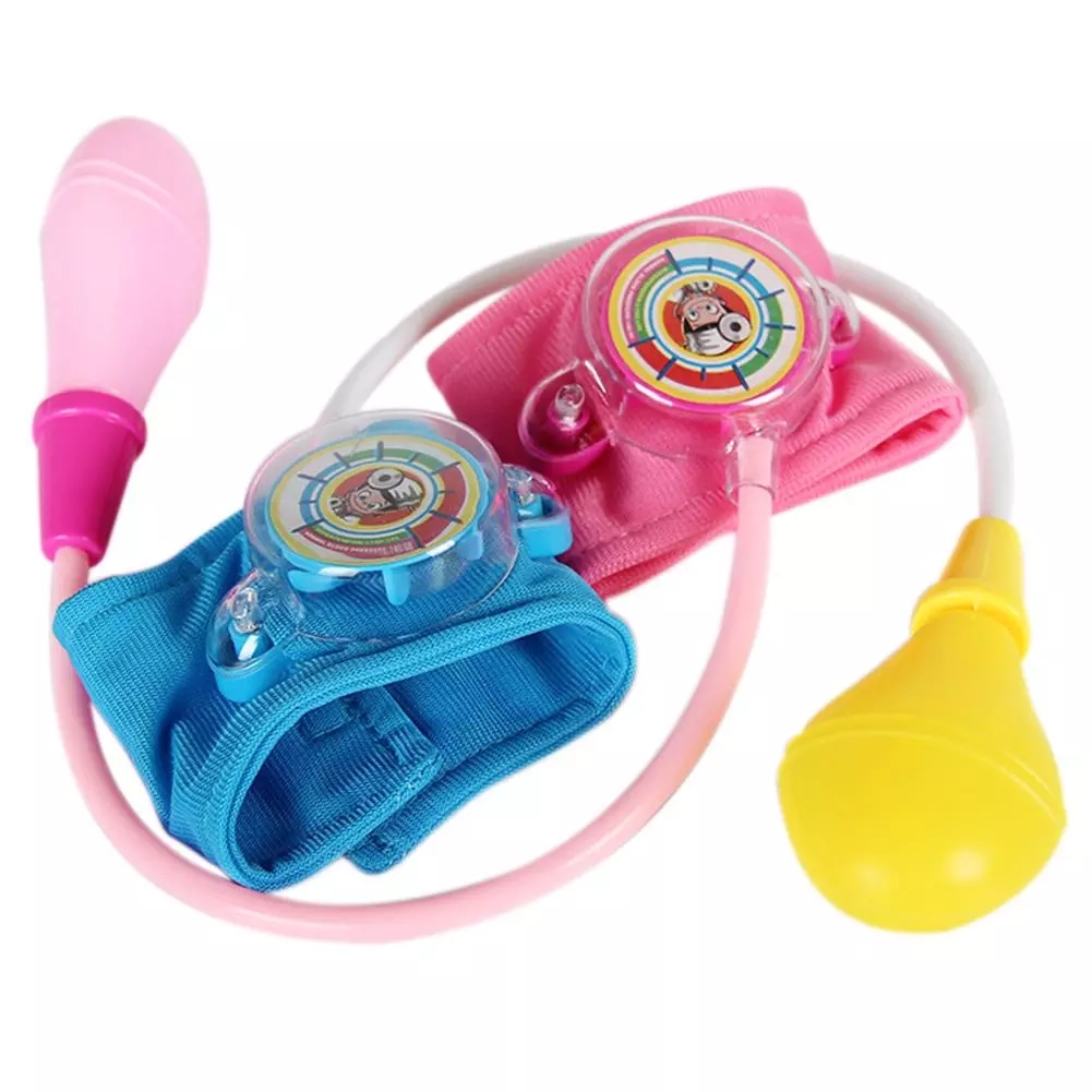 Baby Top Sell Simulation Family Doctor Toy Nurse Doll Blood Pressure Play Toys Blood Pressure Doctor Toy