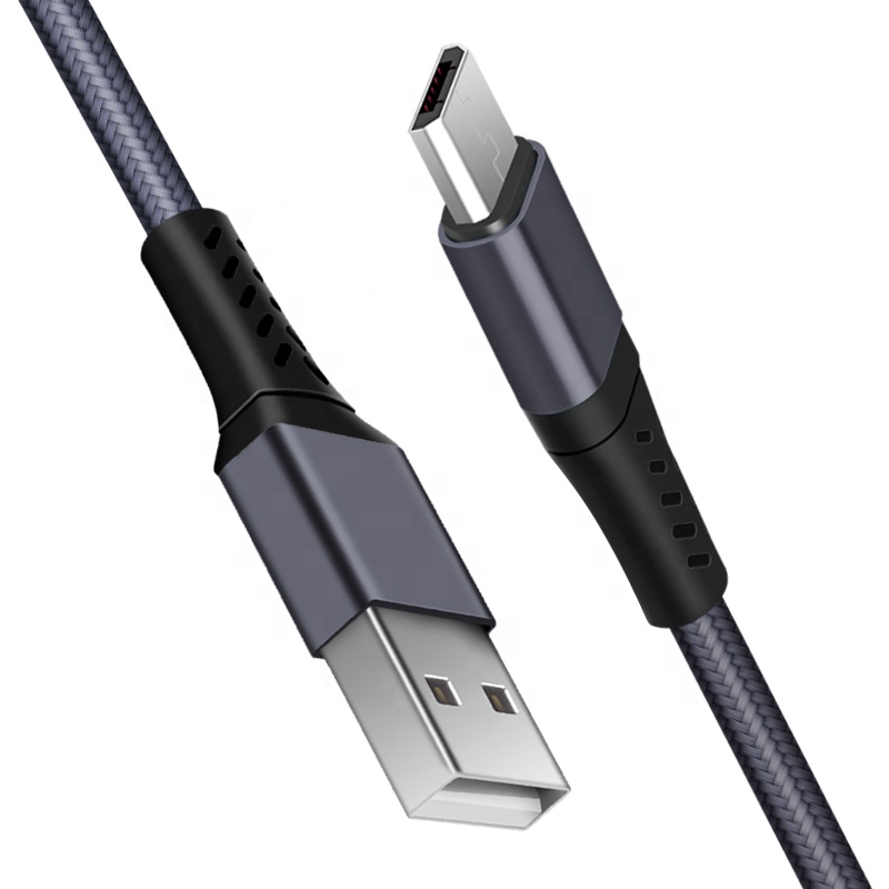 USB-кабель в нейлоновой оплетке для быстрой зарядки и передачи данных