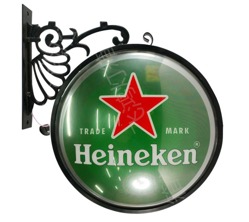 Beer Advertising Blister Light Box Durable Aluminum Frame Acrylic Vacuum Forming light box