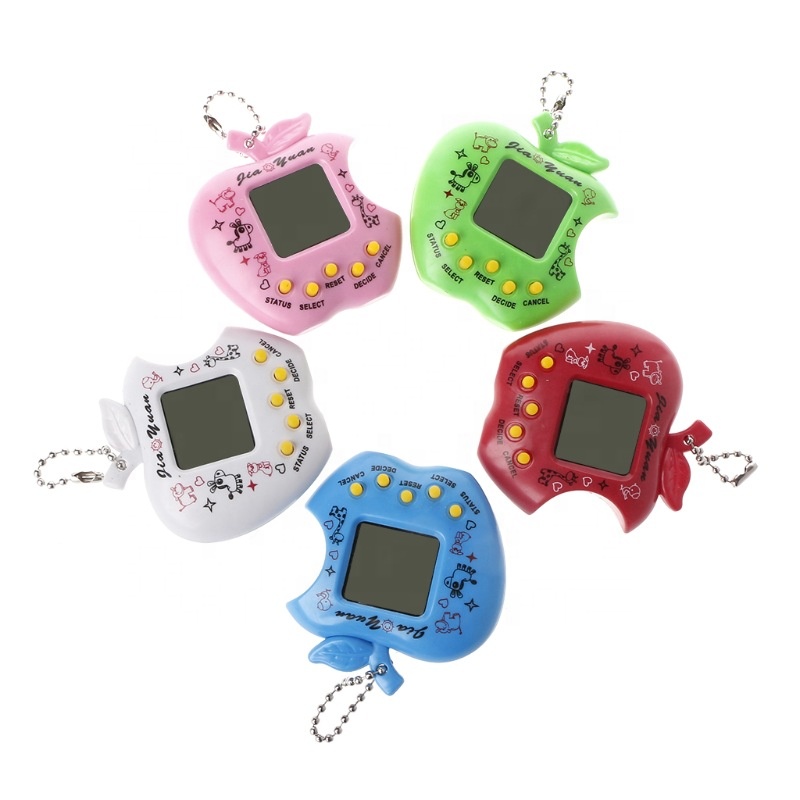 168 in 1 handheld virtual pet game with Mobile phone rope