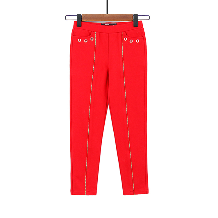 Горячие дети девочки pantalon de ninos 10 anos Детские трикотажные брюки