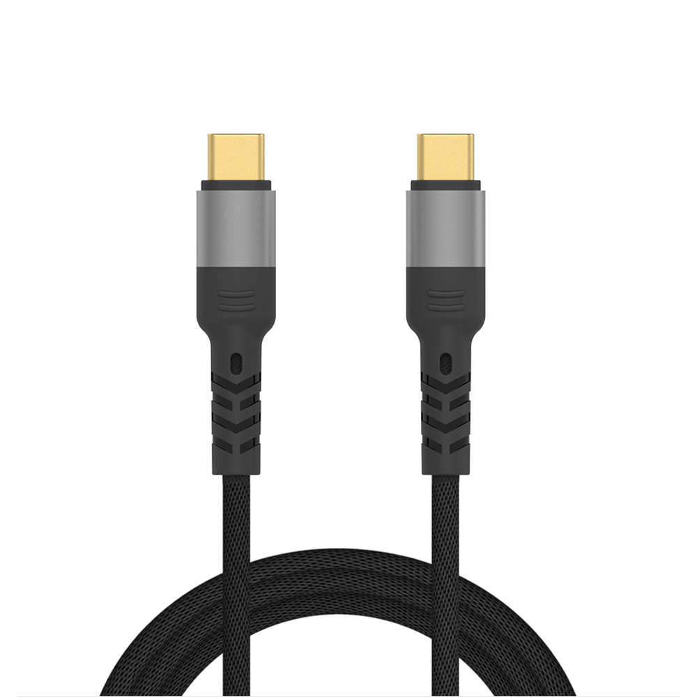 Top Quality Fabric Braid Type C 60W 5A USB Fast Charging Cable