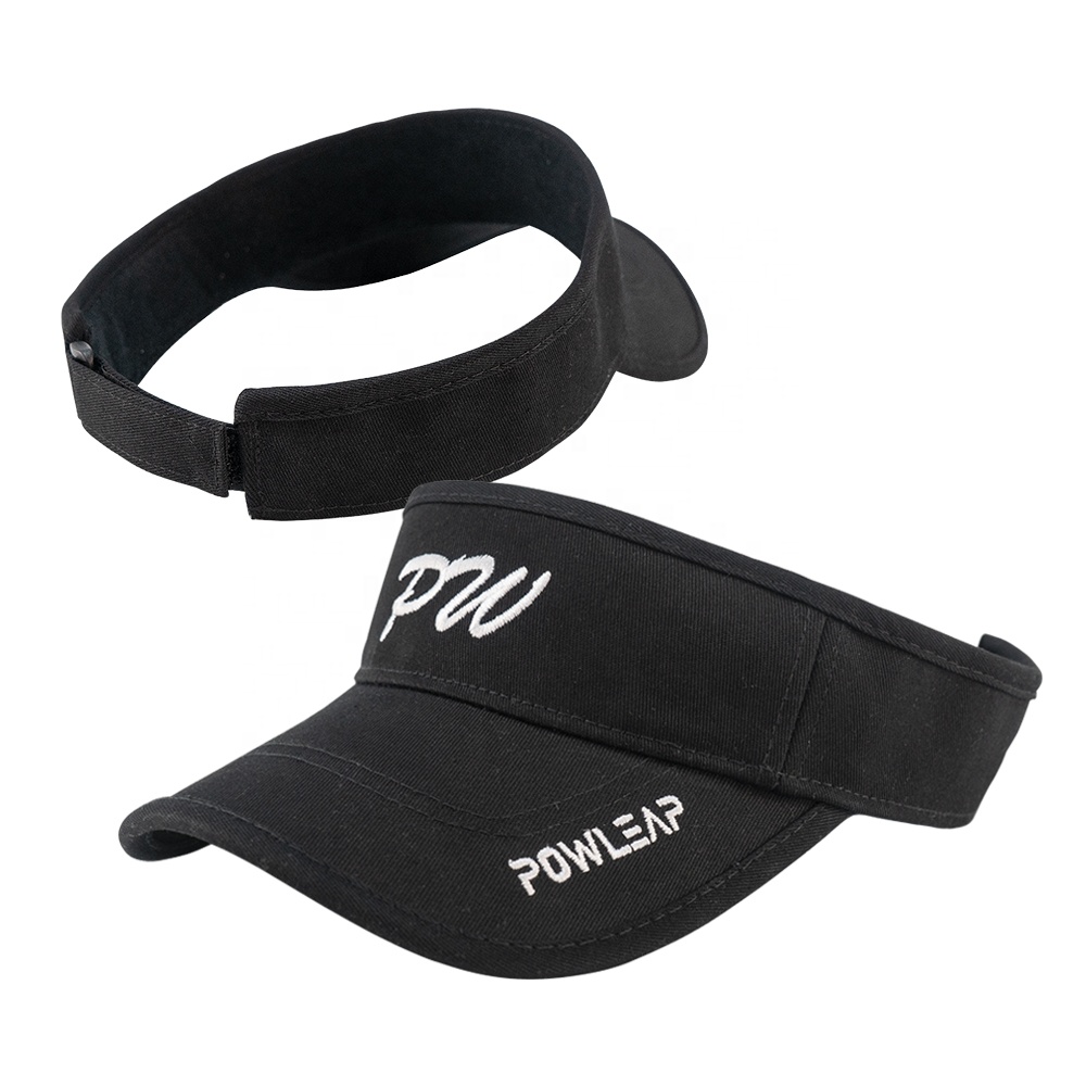 Professional Manufacturer Adjustable Running Sun Visor Caps Comfortable Soft Durable Cooling Cycling Walking Sport Hats