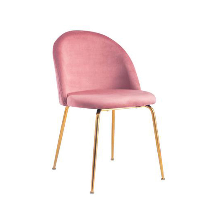 Factory Direct Sale Modern Design Home Furniture Chair Beech Wood Legs Velvet Fabric Dining Chairs