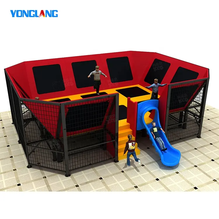 Kids Large Trampoline Cheap Price High Quality Adults Kids Children Multi Shape Round Square Rectangle Small Indoor Trampoline Parks For Sale