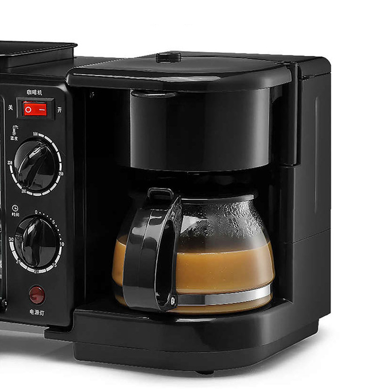 Hot Sale Heater Toaster Oven Multifunction Coffe Maker 3 In 1 Breakfast Maker