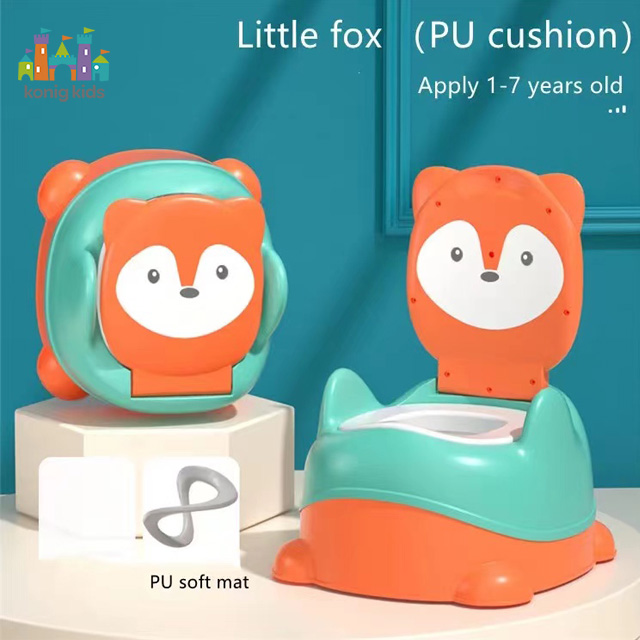 Konig Kids ODM/OEM Cute Baby Potty Chair with Cushion Easy to Clean Potty Potty Training