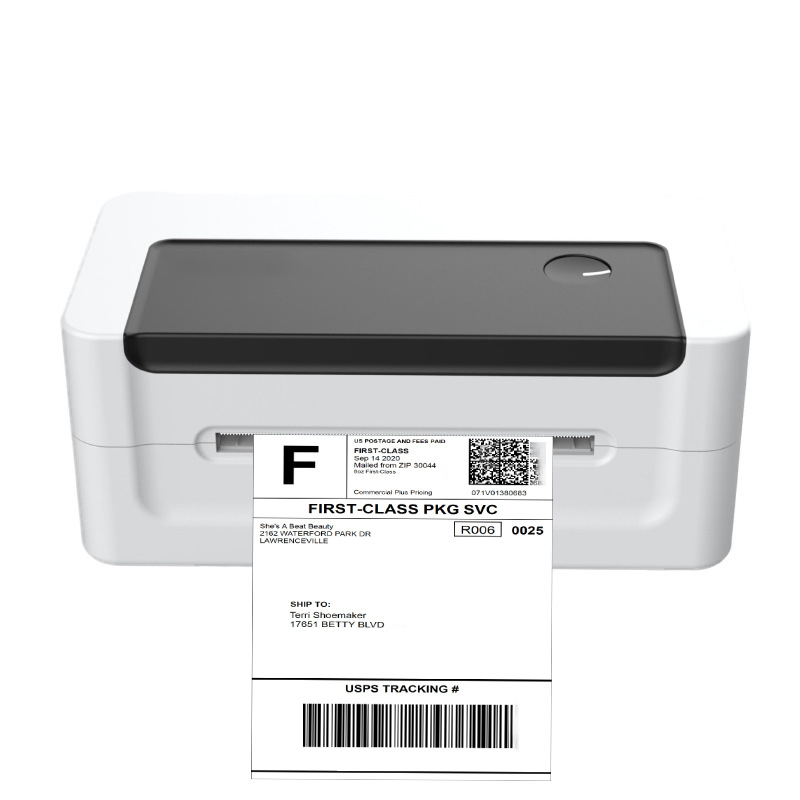 Amazon FBA UPS ebay наклейки штрих-код накладной малый принтер JS-L1081 4 дюймов термальный почтовая этикетка Тепловая чековый принтер